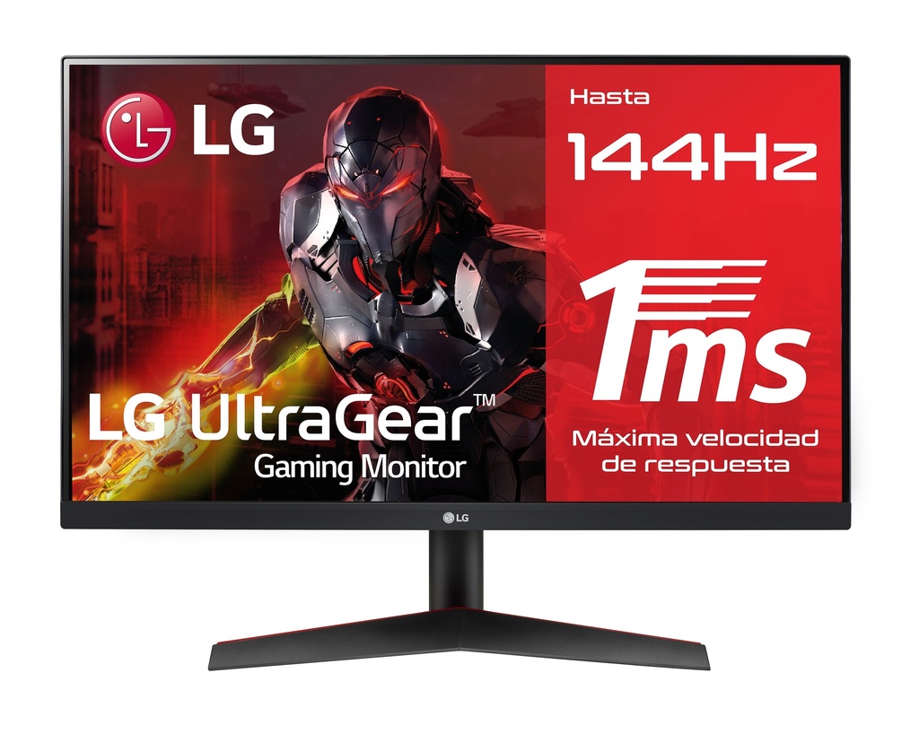 Monitor LG LED 24" Ultragear 144Hz IPS 24GN600 FullHD