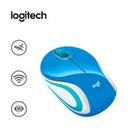 Mouse Logitech wireles M187 Mini Palace Blue 910-005360