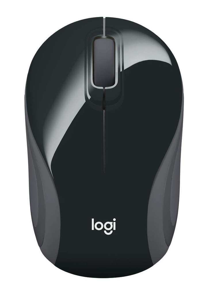 Mouse Logitech wireles M187 Mini Black optico 910-005459