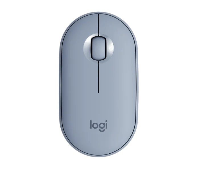 Mouse Logitech wireles M350 Pebble Blue/Gray 910-005773