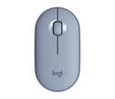 Mouse Logitech wireles M350 Pebble Blue/Gray 910-005773