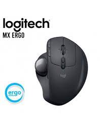 Mouse Logitech MX Ergo Wireless TrackBall Black Bluetooth Bateria Recargable 910-005177