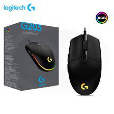 Mouse Logitech Gaming Lightsync G203 Black USB 910-005790