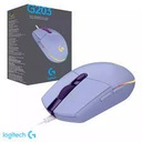 Mouse Logitech Gaming Lightsync G203 Lila USB 910-005851