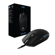 Mouse Logitech Gaming PRO BLACK SENSOR HERO 25K RGB LIGTHSYNC USB    910-005439