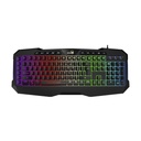 Teclado Genius Gamer Scorpion K11 Pro iluminado