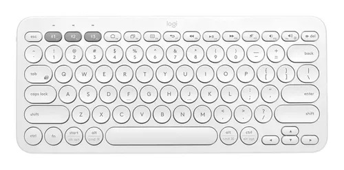 Teclado Logitech K380 Blanco bluetooth Multi-dispositivos Windows - Mac - Chrome OS - Android - iOS - Apple Tv 920-009595