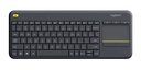 Teclado Logitech k400 Plus inalambrico con touchpad 920-007123