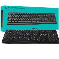 Teclado Logitech K120 Corded alambrico USB Antiderrame 920-004422