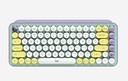 Teclado Logitech Pop Keys Mecanico Inalambrico Menta 920-010714