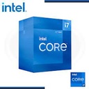 [LT3048] Procesador Intel Core i7 12700 - 2.1 GHz up to 4,9 GHz  - 12 núcleos - 20 hilos - 25 MB caché - LGA1700 Socket - Power Base/Turbo  65W/180W - Caja 12Va Generacion