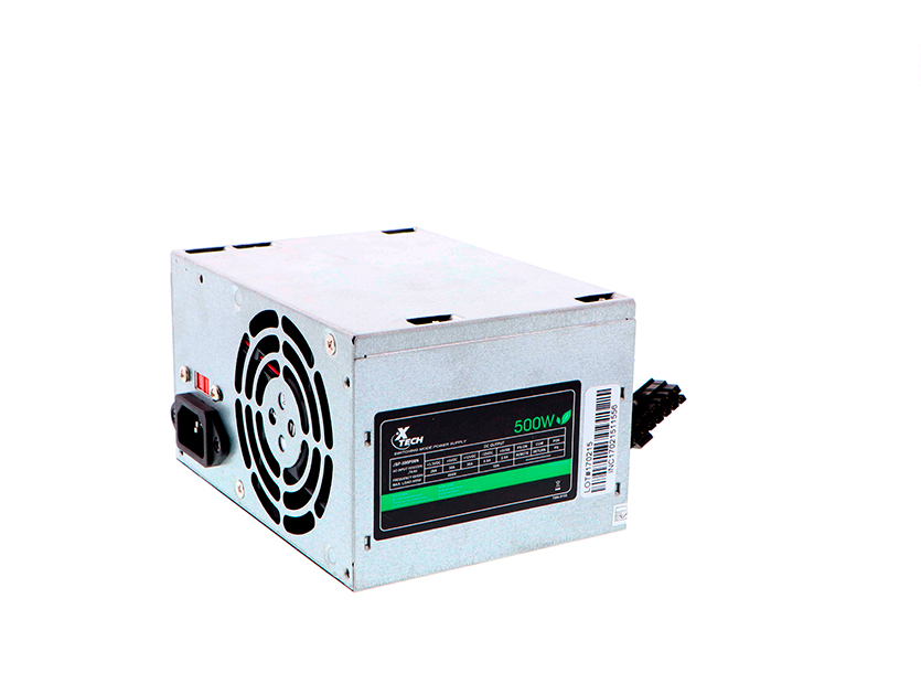 Fuente De Poder XTECH 500 Watt. POWER Supply XTK09