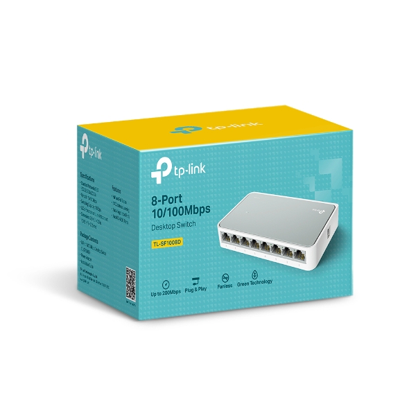 Switch Tp-link TL-SF1008D 8p 10-100mbps RJj45