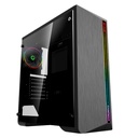 Case Gaming Gamemax G517 Shine RGB Black Mid-tower Sin Fuente Black