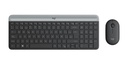 TECLADO-MOUSE COMBO LOGITECH MK470 GRAFITO SLIM WIRELESS USB PLUG AND PLAY 920-009266