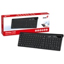 TECLADO GENIUS SLIMSTAR 7230 Wireless USB SP Black