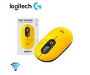 Mouse Logitech POP Silent Touch Wireless Bluetooth Amarillo 910-006543