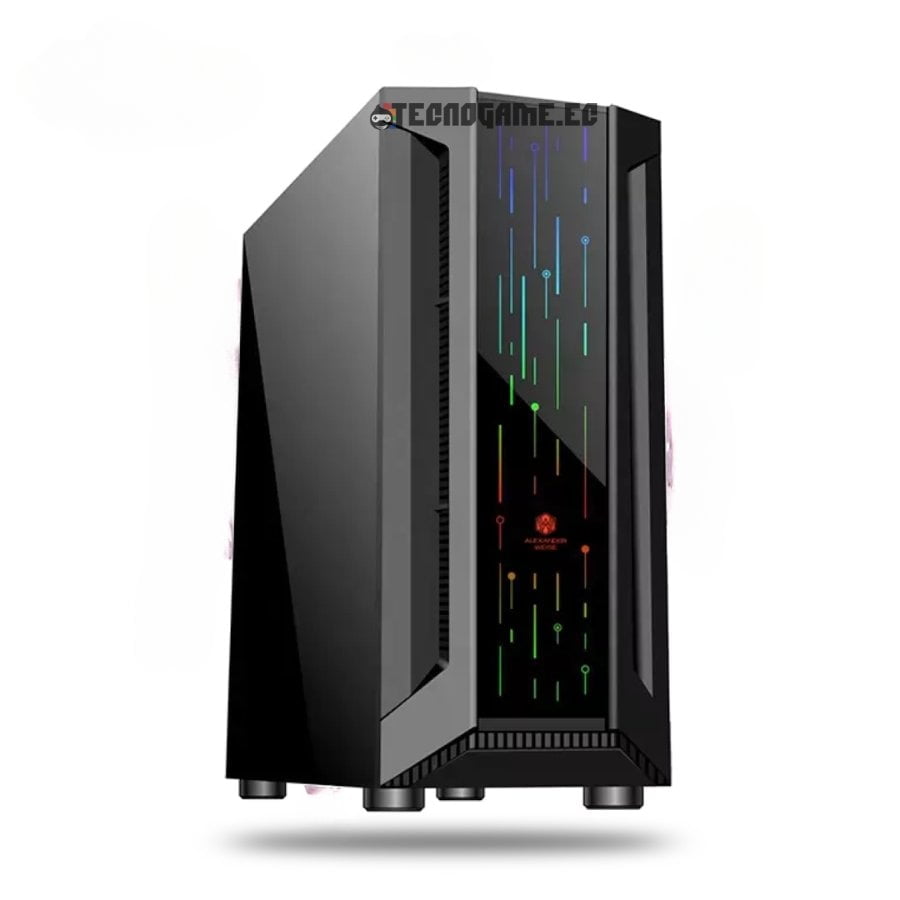 Case Altek Mid-tower Gamer Blade 3 Vent. RGB Tempered Glass