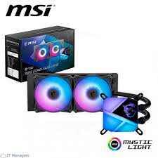 CPU COOLER MSI MAG Coreliquid C240 ARGB Compatible con LGA 1700 / AM5  306-7ZW2R11-813