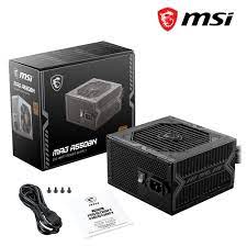 Fuente de Poder MSI MAG A550BN Certificacion 80Plus Bronze