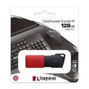[LT4086] Flash Kingston 128GB USB 3.2 DataTraveler Exodia M Black Red CH411KNG38