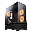 CASE GAMEMAX VISTA BLACK ARGB 6 FANS RGB CON CONTROLADOR