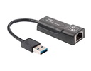 ADAPTADOR GAZAL USB 3.0 A LAN ETHERNET 10/100MBPS IEEE 802.3/802.3U/802.3AB-