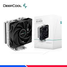 COOLER POR AIRE DEEPCOOL AG400 BK ARGB Series GAMMAXX LGA 1700/1200/115X/  AMD AM4/AM5 PN: R-AG400-BKANMC-G-2