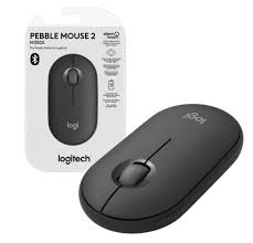 Mouse Logitech wireles M350S Pebble Mouse 2 Grafito Wireless RF - BT 4000DPI 910-007049