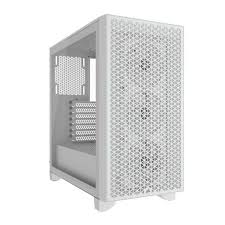 Case Corsair 3000D RGB AIRFLOW Tempered Glas Mid-Tower Case N-PS 3VEN Blanco ATX CC-9011256-WW