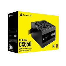 Fuente De Poder Corsair CX650 Cerificacion 80Plus Bronze  CP-9020278-NA