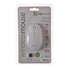 Mouse Optico Klip Xtreme KMW-335WH Blanco 2,4Ghz 4Btn 1000/1600DPI