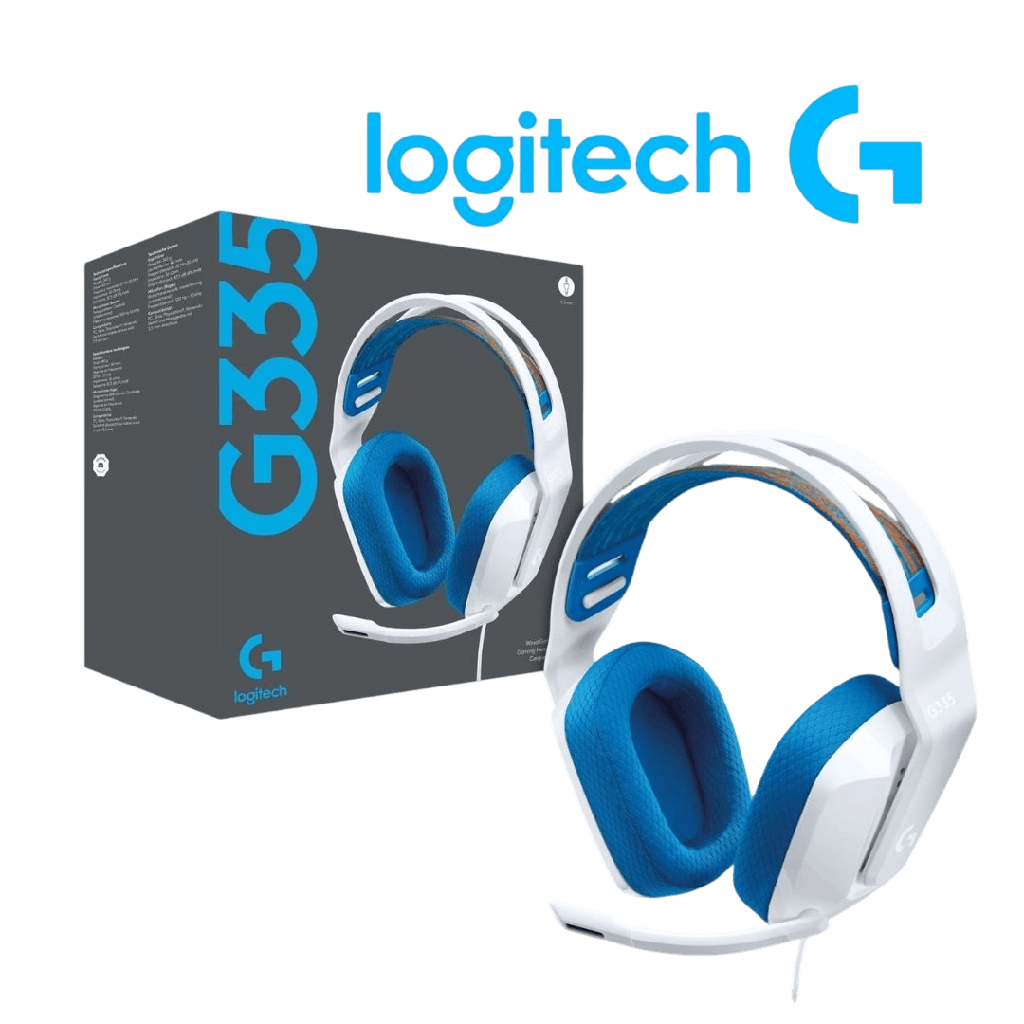 Audifono Logitech G335 Gaming stereo PC, PS4-5 XBOX,  MOVIL Blanco Wired 981-001017