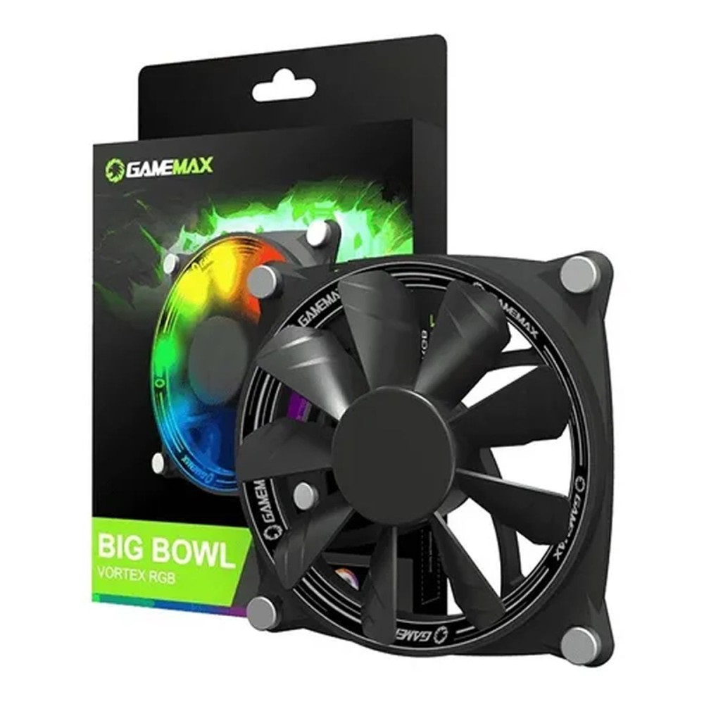 Cooler Gamemax Big Bowl Vortex RGB Vent de 12cm GMX-12-RBB