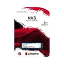 [LT4539] SSD Kingston NV3 M.2 de 2Tb NVME SNV3S-2000G 2280  PCIe 4.0 x 4 NVMe 6000-5000MB-s NAND 3D
