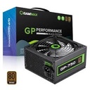 Fuente de Poder Gamemax GP-750 750W 24P-8Pin 110-240V 80 Plus Bronce 216206500008