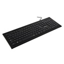 Teclado Quasad QK-440C Black con teclas multimedia USB