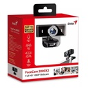 [LT4750] Camara Web Genius Facecam 2000X2 FHD 1080P Webcam