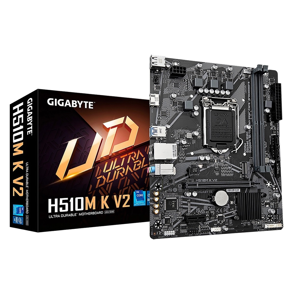 MBO GIGABYTE H510M K V2 11TH LGA1200 2DDR4-3200 HDMI M.2 4USB3.2 6USB2.0 PCIe3.0 mATX