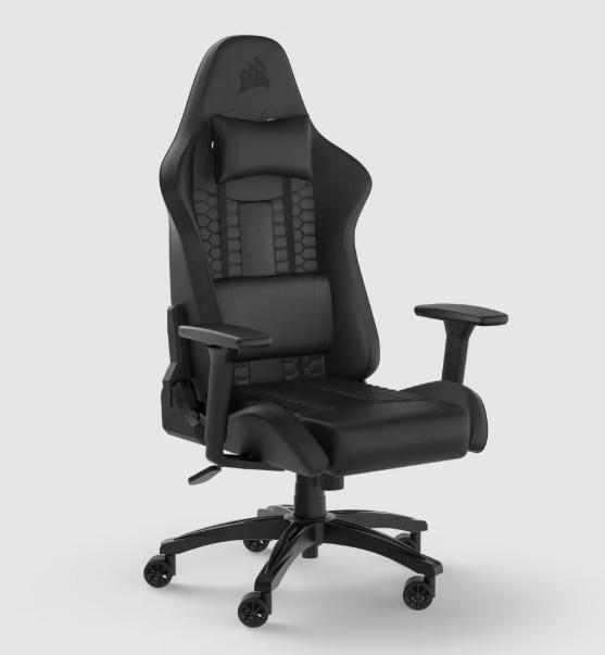 Silla Gamer Corsair TC100 RELAXED POLIPIEL BLACK CF-9010050-WW