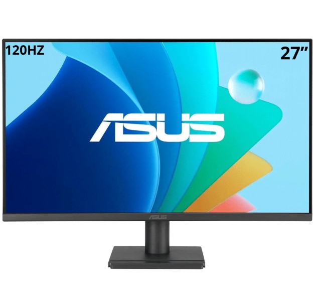 Monitor LED Asus 27" VA279HG  Eye Care IPS Full HD 99% sRGB  120Hz Sin marcos HDMI-VGA 90LM04J1'B013I1