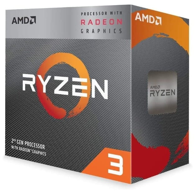 Procesador AMD Ryzen 3 3200G  3,6GHZ AM4 4nucleos 4 subprocesos