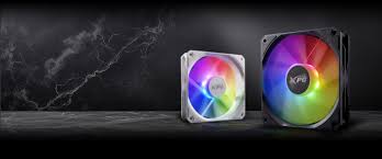 Cooler XPG Vento R 120 ARGB PWM 3 Fans para pc de 120mm Vento R 120 ARGB PWM  VENTOR120ARGBPWM3C