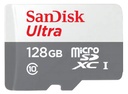 Memoria Sandisk Micro Sd 128Gb Ultra con adaptador UHS-I C10 100MB/s SDSQUNR-128G-GN3MA