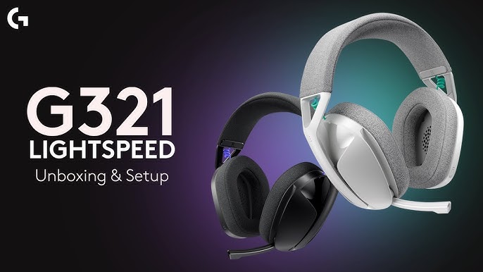Audifono Logitech G321 Gaming LighSpeed Wireless & Bluetooth Stereo Blanco 981-001568