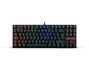 Teclado Gaming Redragon Kumara Mecanico White Rainbow Alambrico Switch Red K552W-KR SP