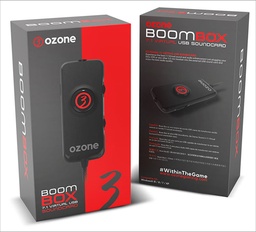 [LT0016] Tarjeta sonido Ozone BOOMBOX 7.1 Virtual USB