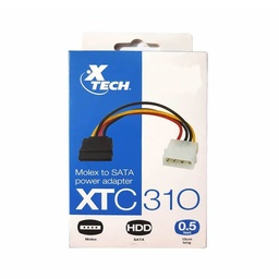 [LT0108] Cable De Energia Molex a sata Xtech XTC310