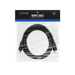 [LT0149] Cable HDMI UnnoTekno 3mtrs 10ft CB4110BK