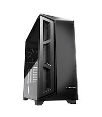 [LT1072] Case Cougar Gamer DarkBlader X5 vidrio templado Mid-Tower no incluye fuente de poder black  385UM30.0001